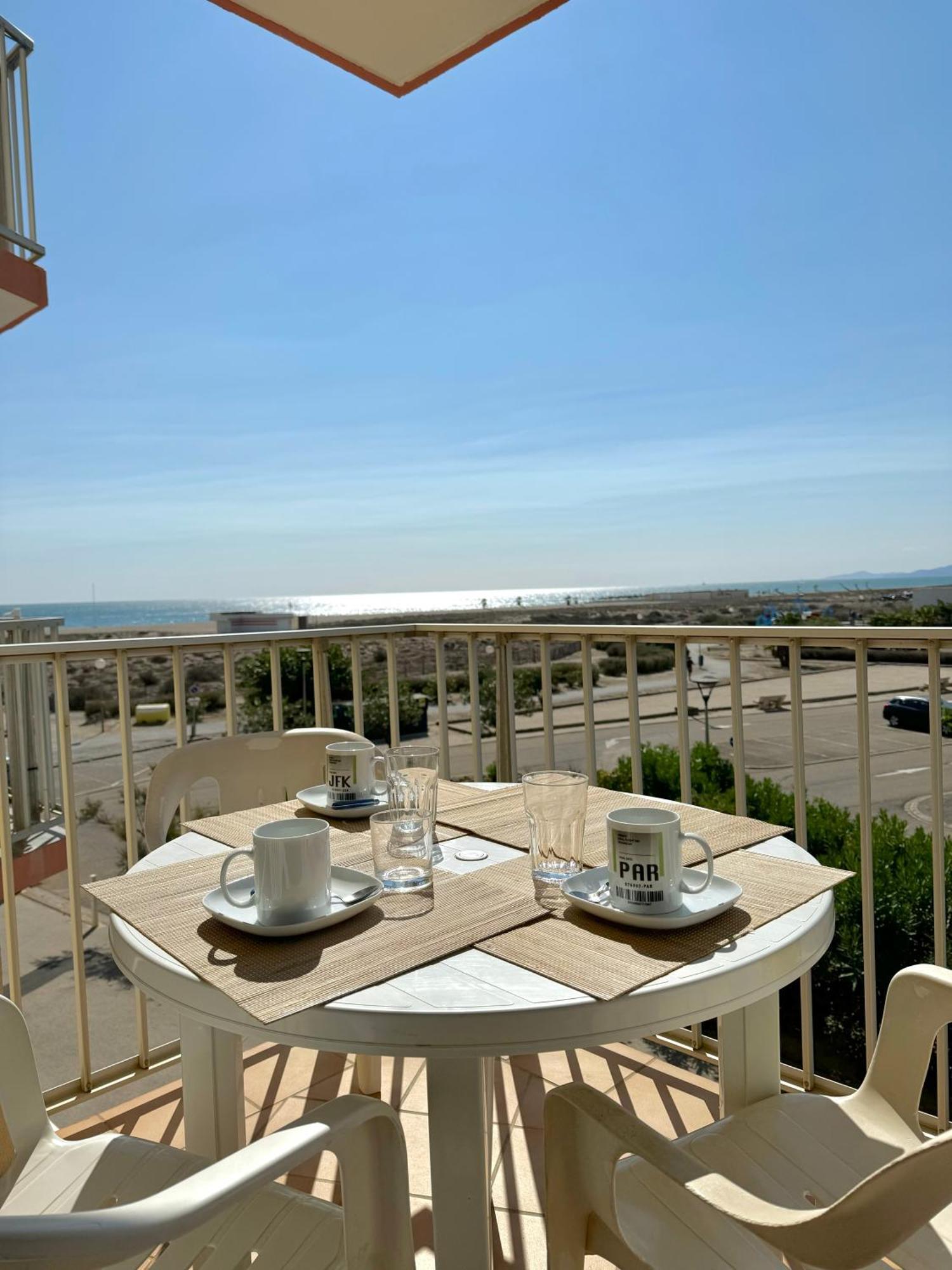 Studio 3 Personnes Acces Direct Plage - Parking Prive - 3Tvp30 Le Barcarès Dış mekan fotoğraf