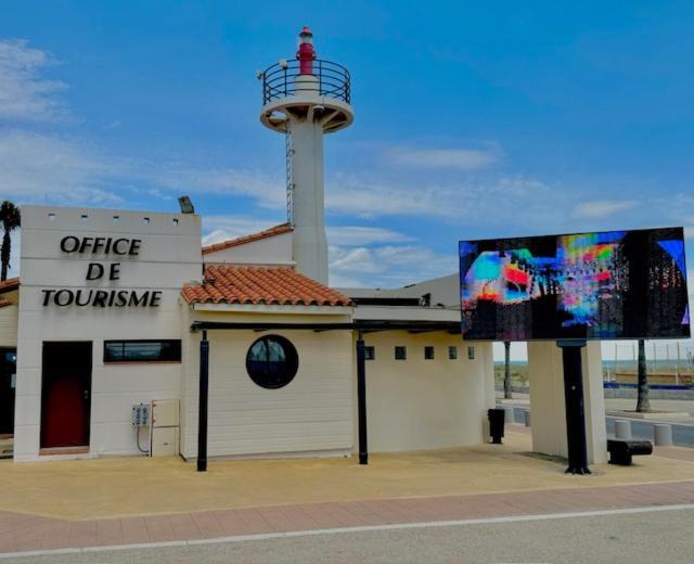 Studio 3 Personnes Acces Direct Plage - Parking Prive - 3Tvp30 Le Barcarès Dış mekan fotoğraf